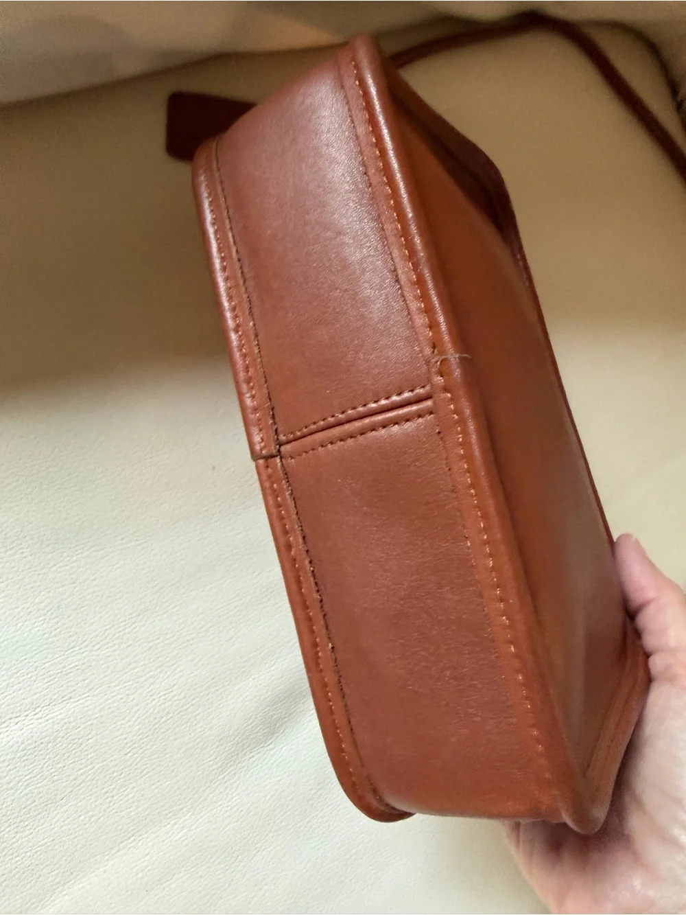 Authentic Coach Carnival 9925 Leather Crossbody Bag